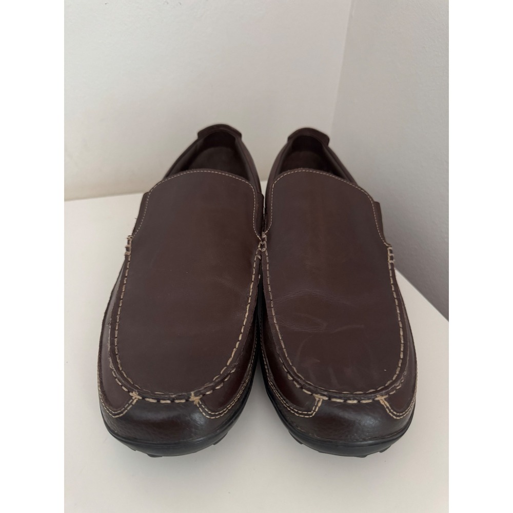 Cole Haan Men Tucker Venetian Loafer Dark Brown Leather Slip On C04059 Size 15 M - Picture 2 of 7